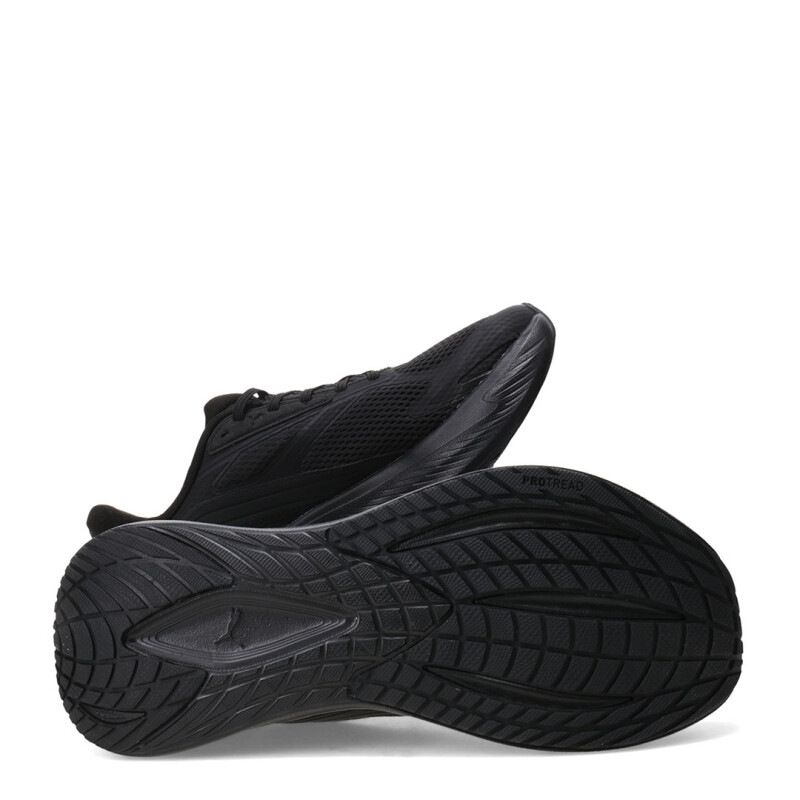Championes de Hombre Puma Max Stride Lite Ls Sliptech Negro - Blanco