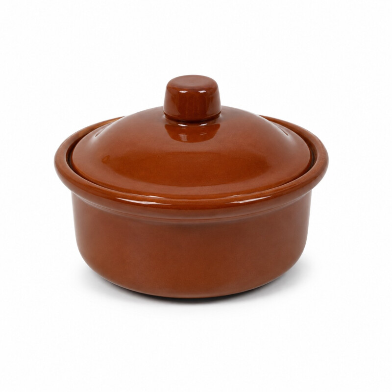 Mini Olla Cerámica sin Asas 12cm Mini Olla Cerámica sin Asas 12cm
