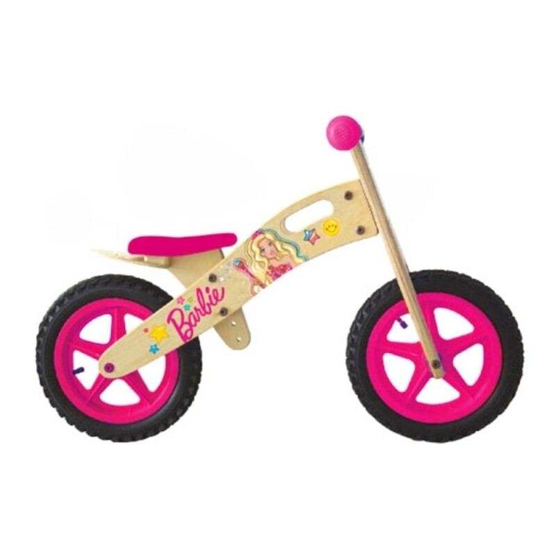 Bicicleta Bicicleta De Madera Barbie ( Balance ) Unica