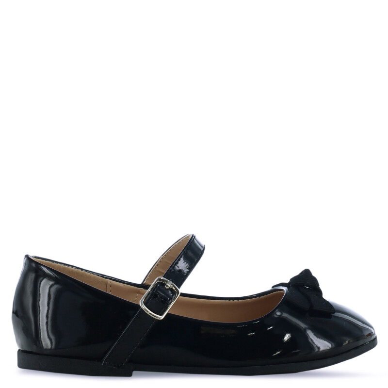 Ballerina de Niña Mini Miss Carol Balerina BOWY con moña Negro