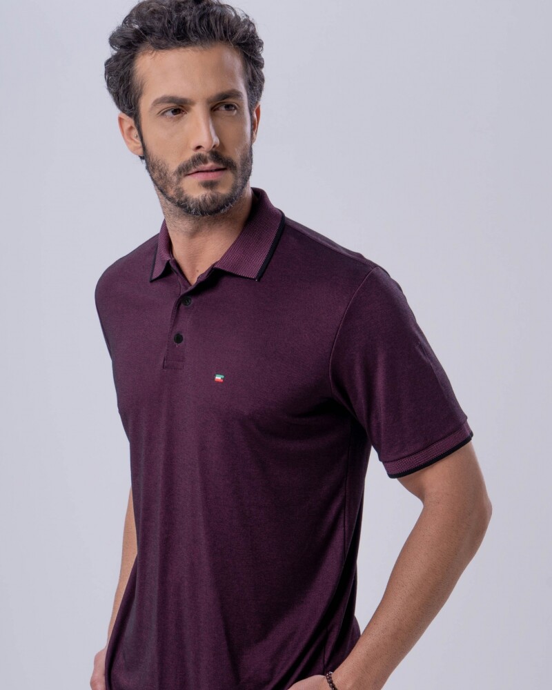 Polo Color Vino Ezm U