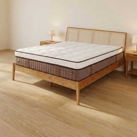COLCHÓN SUPER KING RESORTESPOCKET NATURAL-BEIGE IMPERIALE DUO SPRING
