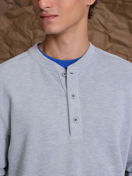 FLEECE CAMPANERO GRIS MULTIC. MEL.