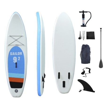 Tabla Stand Up Paddle Sup 280 + Remo + Inflador + Bolso Blanco