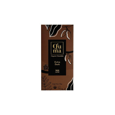Chocolate Dark 70% 70 g Quma Chocolate Extra Dark Quma