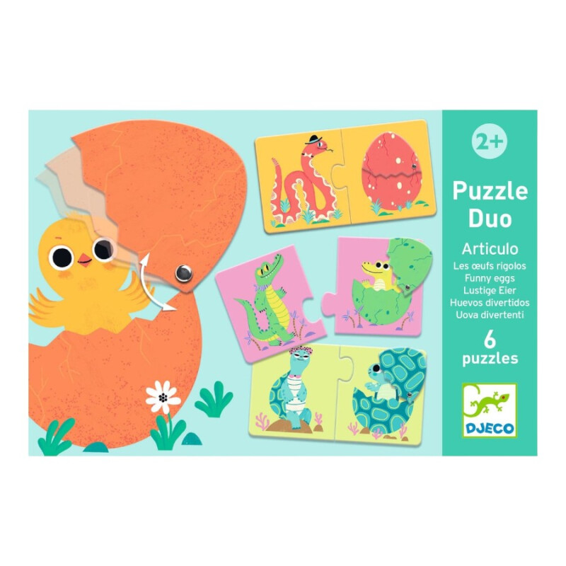 Puzzle Duo Huevos Divertidos Puzzle Duo Huevos Divertidos