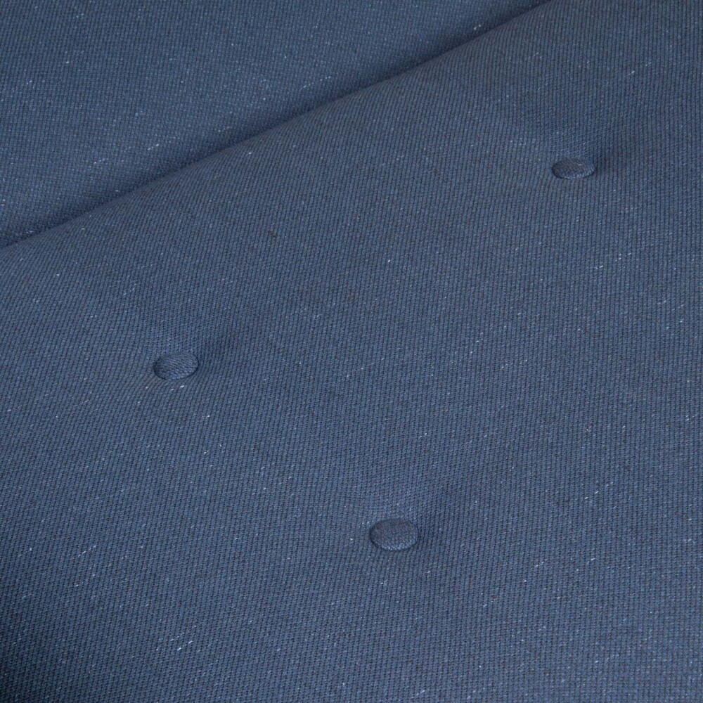 SOFÁ CAMA 2 CUERPOS TELA AZUL HUGO