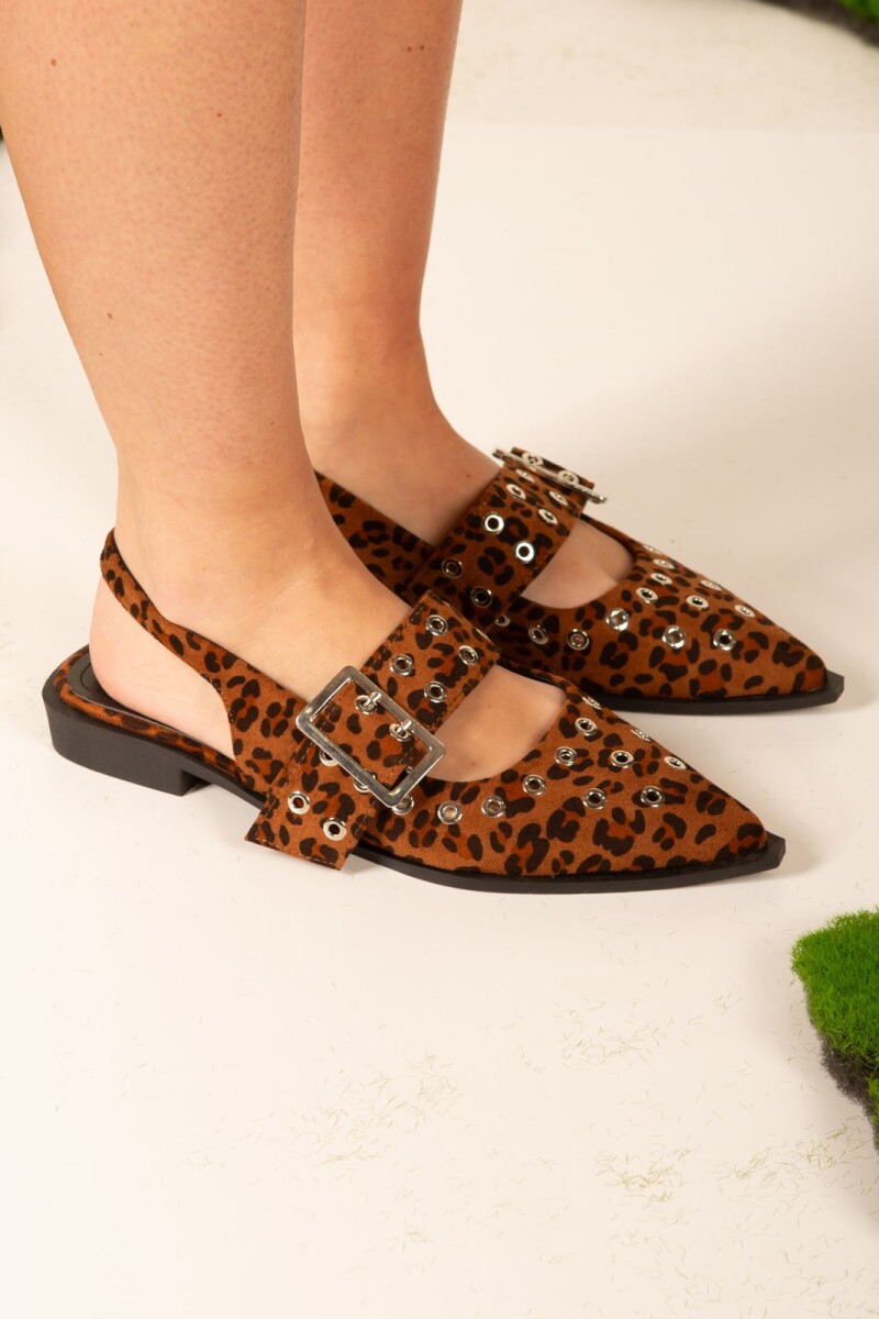 Zapato Mery - Leopardo 