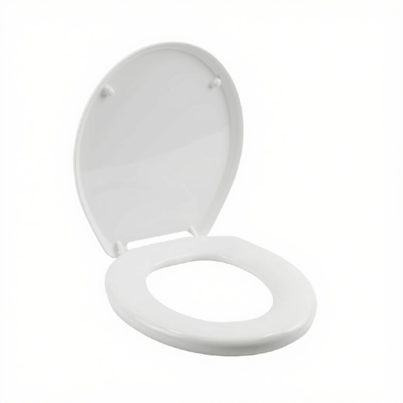 Asiento de inodoro acolchonado Universal Atlas BLANCO