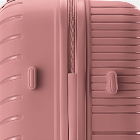 Set X3 Valijas De Viaje Rígidas 4 ruedas 20, 24 y 28 Rosa1