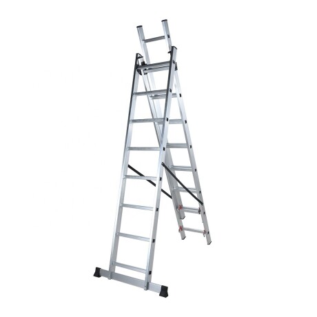 GALOX ESCALERA ALUMINIO COLISA PANTHER 3 SECC x 8 ESC Galox Escalera Aluminio Colisa Panther 3 Secc X 8 Esc