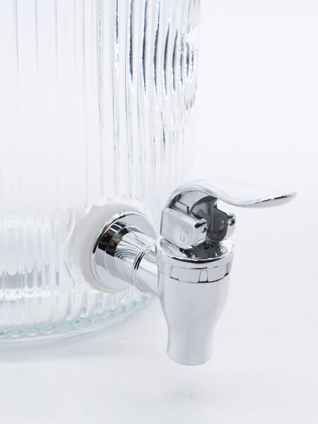 DISPENSADOR BEBIDA CON CANILLA OSLO TRANSPARENTE