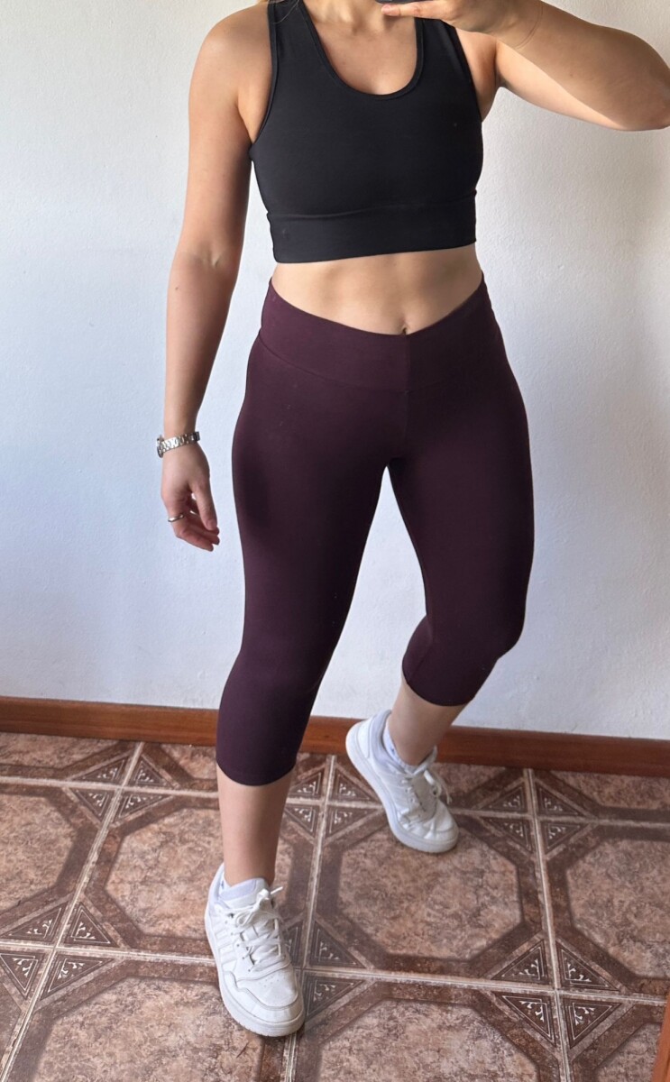 Calza Pescadora - Bordó 