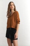 Blusa Charlotte Marrón