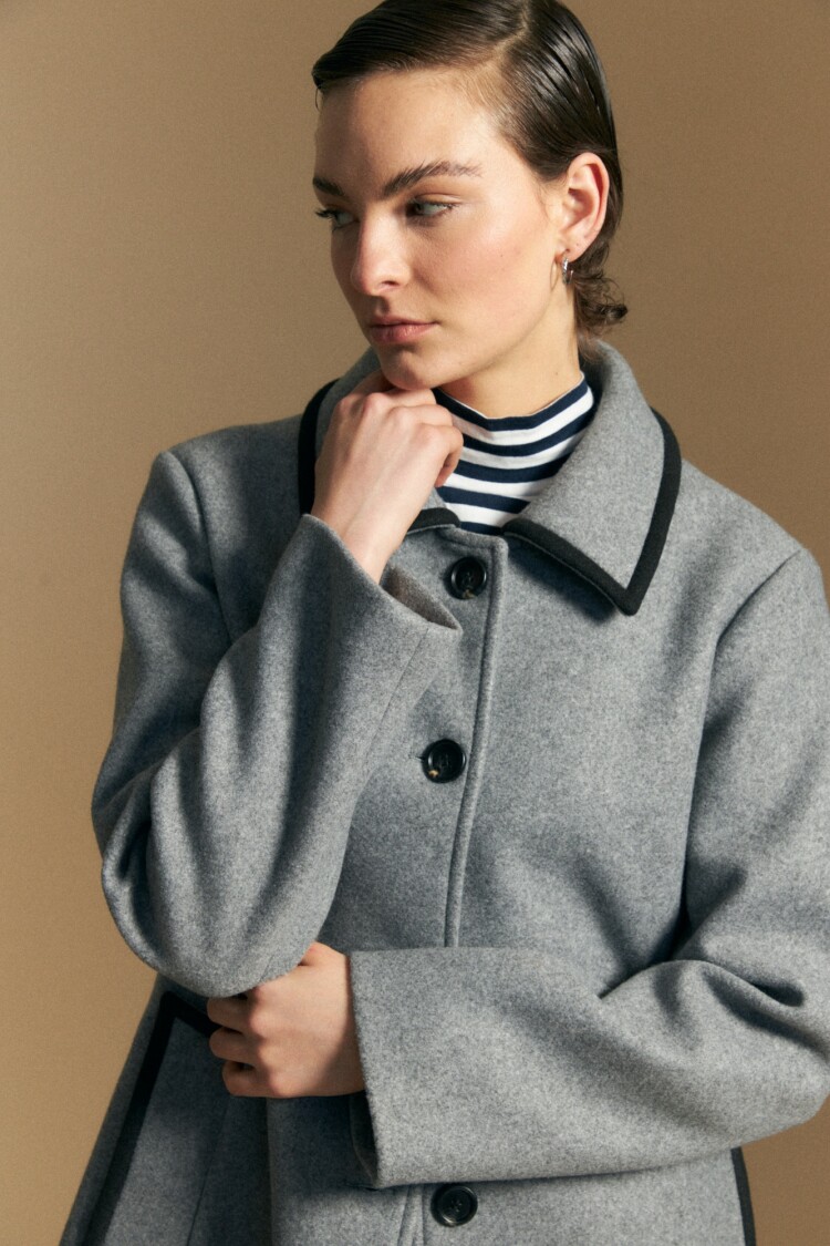 TAPADO BERYN Gris Melange