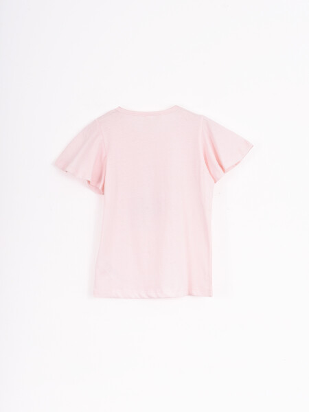 REMERA PAU ROSA CLARO
