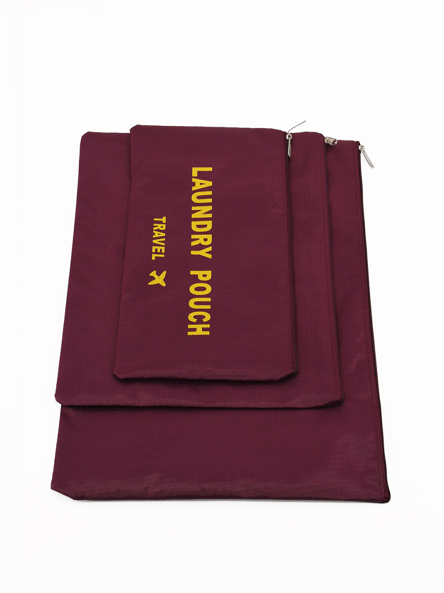 ORGANIZADOR DE VALIJA SET X6 PCS - VIOLETA 