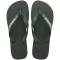 Ojotas Havaianas Brasil Logo - Verde