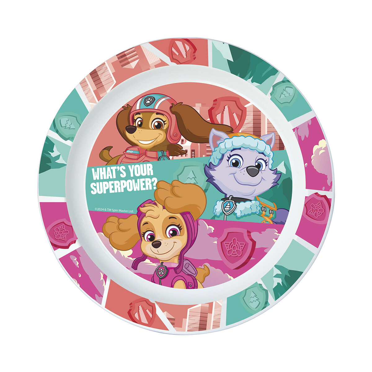 Plato Microondas Paw Patrol 22 cm 