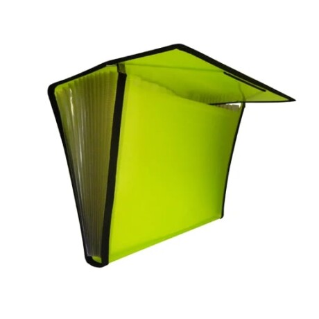 Carpeta A4 Plus Office con Reparticiones Verde Claro