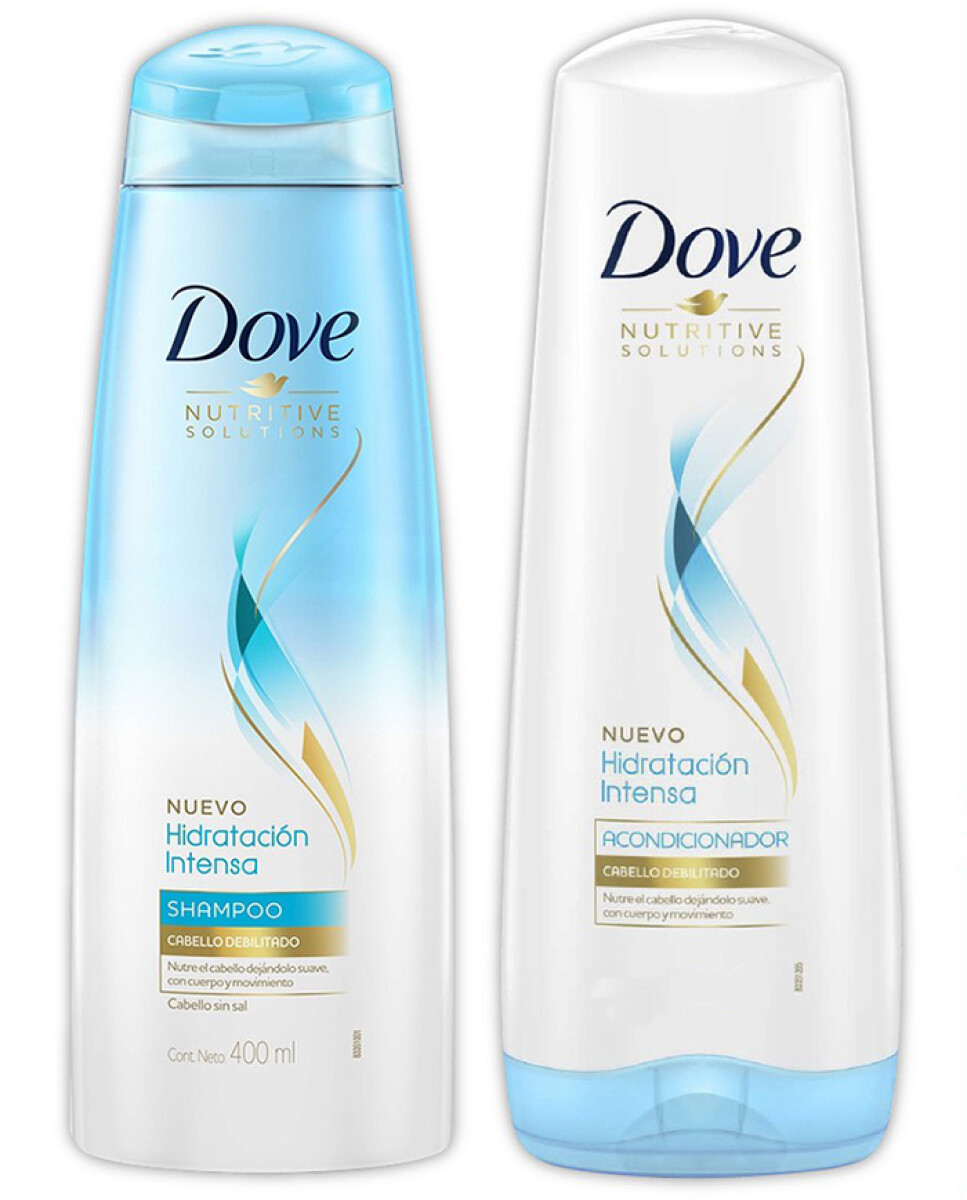 Pack Shampoo + Aco Dove - Hidratación intensa 