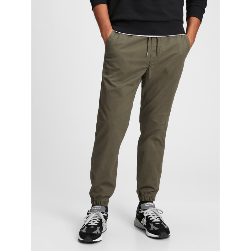 V-ESSENTIAL JOGGER BLACK MOSS