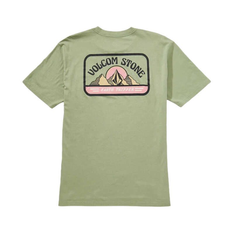 Remera Volcom ABG GREAT DIVIDE SST - Verde Remera Volcom ABG GREAT DIVIDE SST - Verde