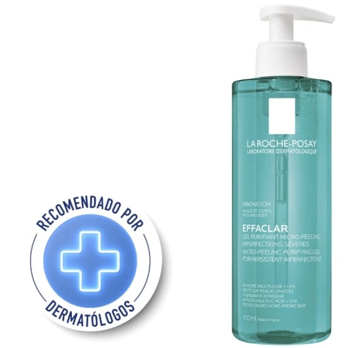 Effaclar Duo+ Gel La Roche Posay 400 Ml. 
