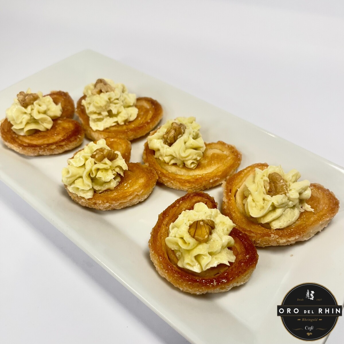 Palmitas con Roquefort x6 