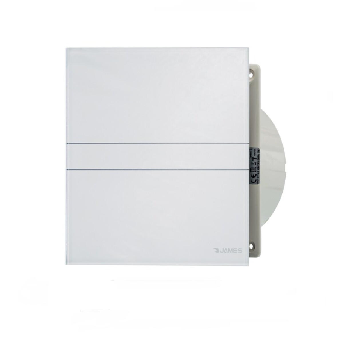 Extractor de Baño James EJ-300 Vt Frente de Vidrio 350M3H 