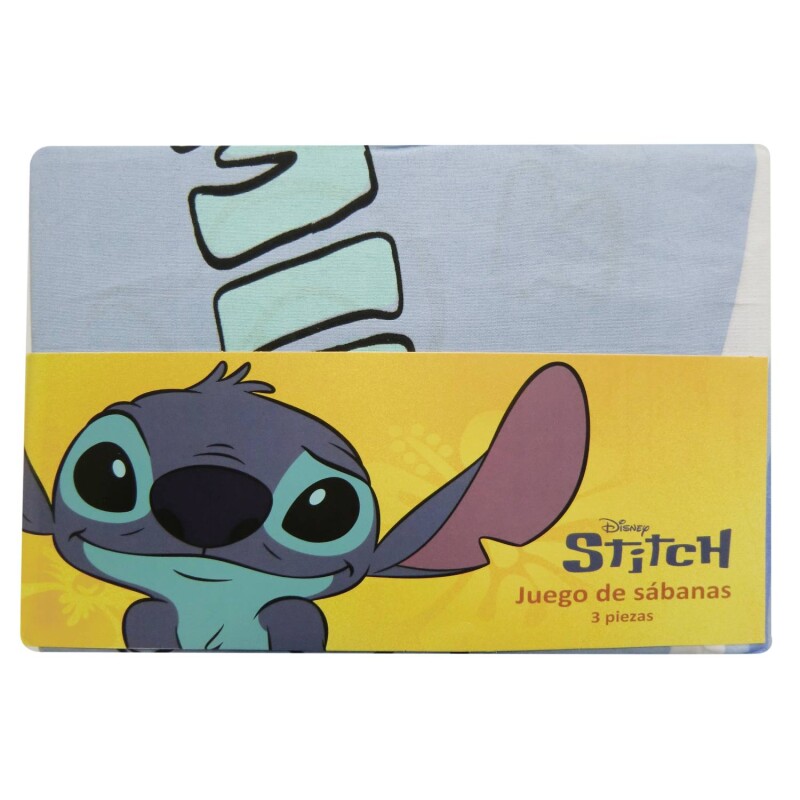 Juego de Sábanas Disney Infantil 1 plaza Stich 2