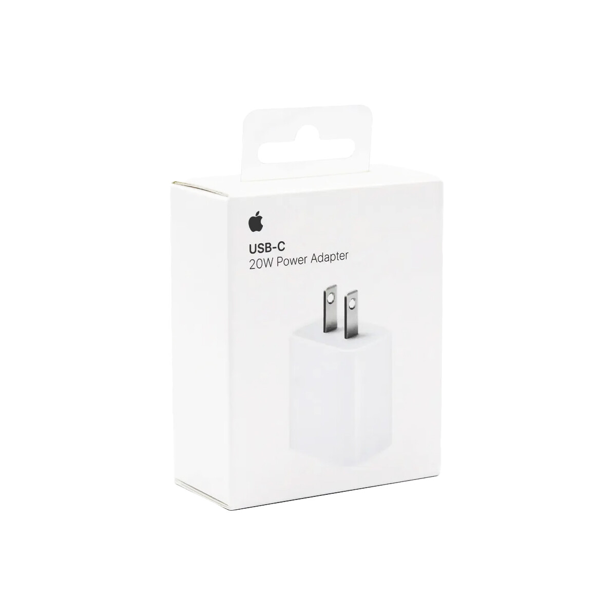 Ficha cargador original Apple Tipo-C 20W pata chata 