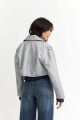 Campera efecto desgastada GRIS
