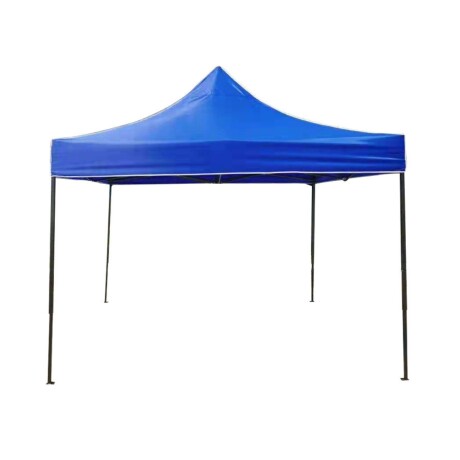 Gazebo Toldo Martillado Azul 3X3MT Metal Plegable Camping AZUL