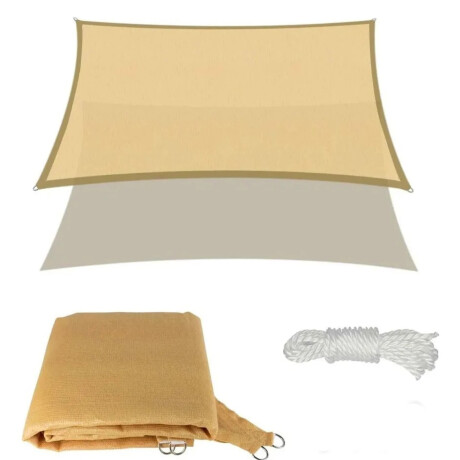 Vela Sombra 3x5 Rectangular Amarillo Vela Sombra 3x5 Rectangular Amarillo