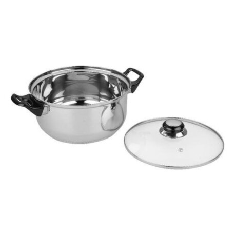 Batería de cocina Cuori Milen 7 piezas en acero inoxidable Plateado