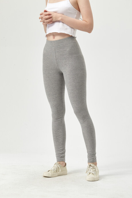 Calza Emme Gris Melange Medio