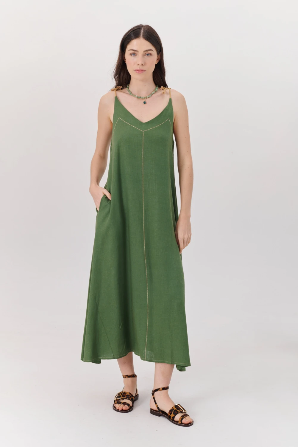 VESTIDO MAROMA verde 1