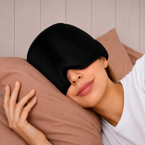 Tratamiento Gorra Dolor De Cabeza Migraña Silicona Cuello Variante Color Negro