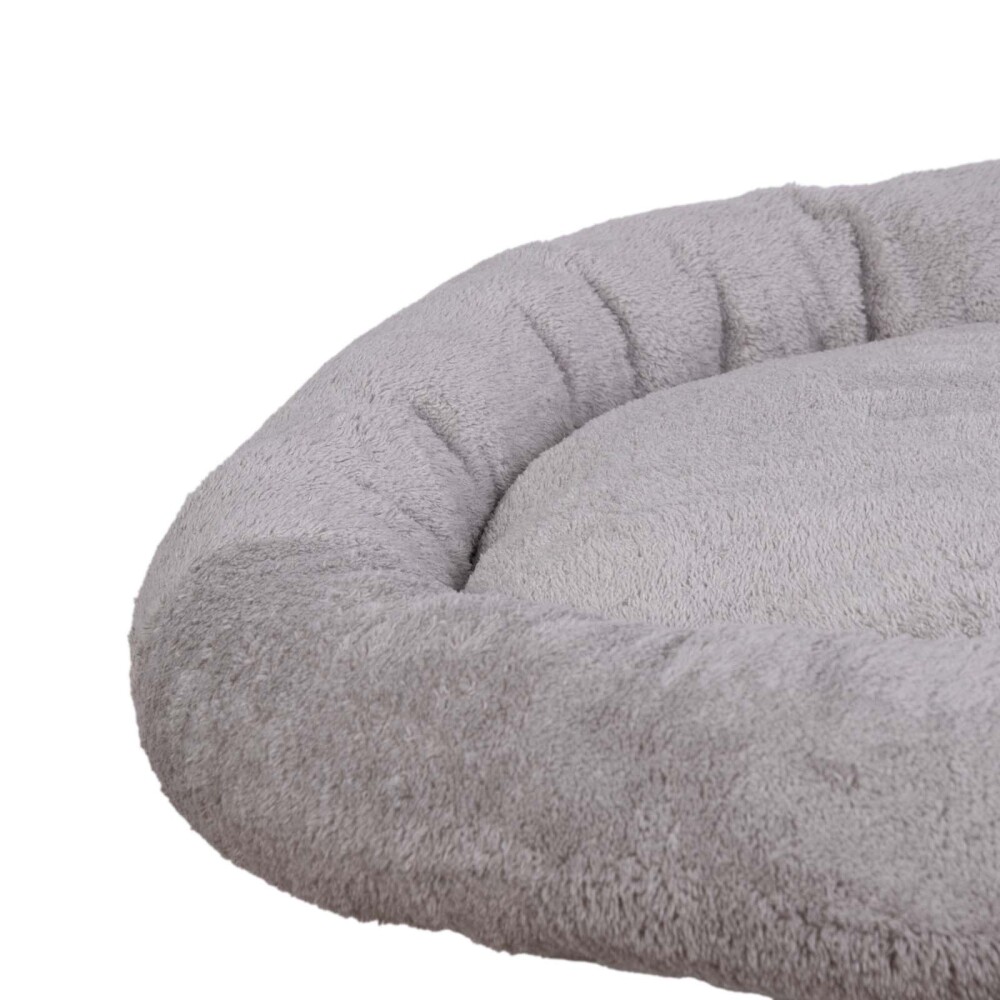 CAMA MASCOTAS CIRCULAR ALGODON GRIS POOM