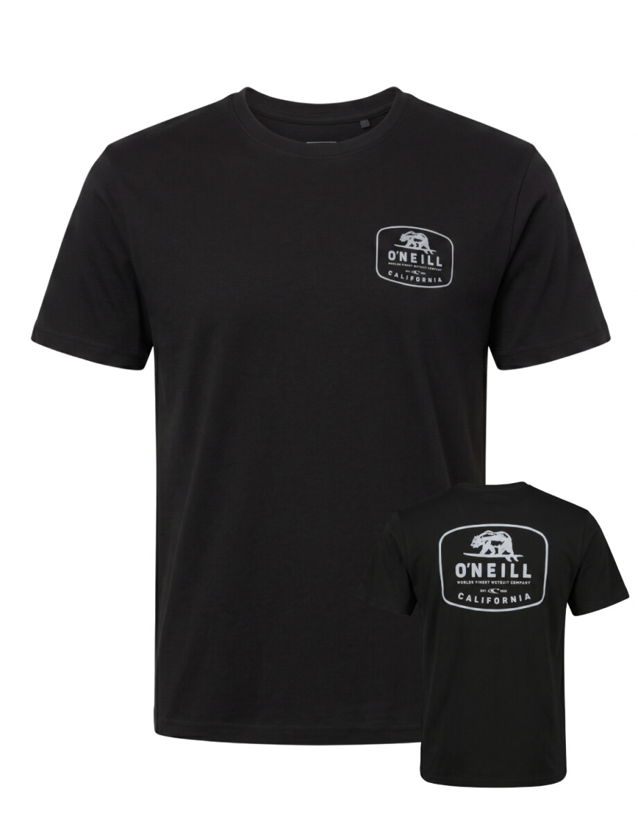 Remera O'Neill California Bear - Negro 