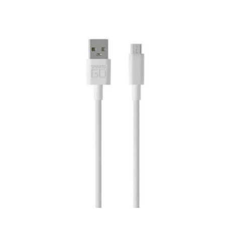 Cable De Datos Smartogo USB a Micro USB Blindado 1 Mts White Cable De Datos Smartogo USB a Micro USB Blindado 1 Mts White