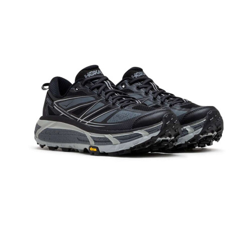 Hoka Mafate Speed 2 Champion Para Mujer Negro-Gris Oscuro