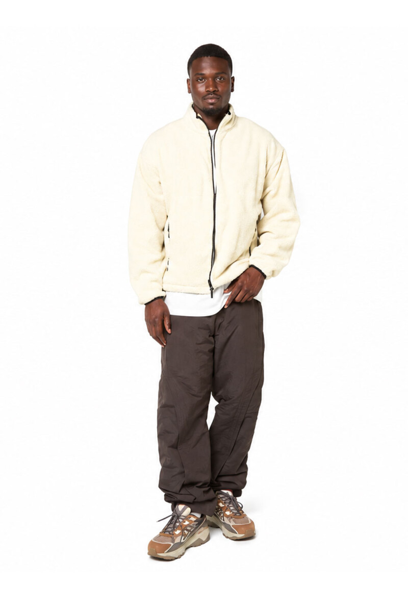 JACKET MAIN UNISEX LIGHT TEDDY Beige