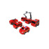 OUTLET Auto Bomberos 6 pcs Outlet Auto Bomberos 6 Pcs