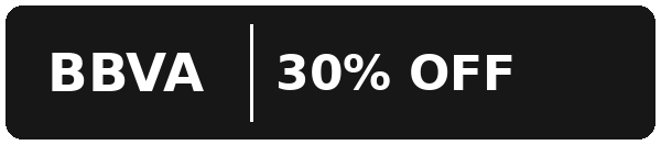 30%OFF BBVA