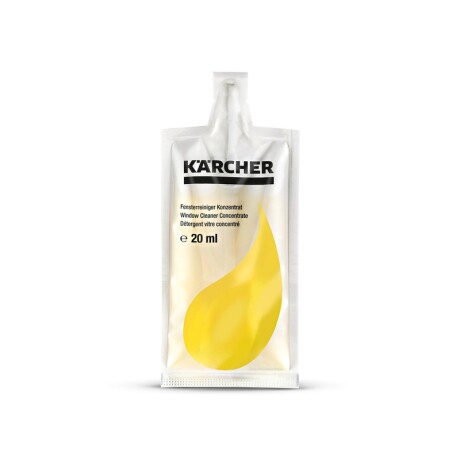 Detergente Karcher concentrado para vidrios 20Ml Detergente Karcher concentrado para vidrios 20Ml