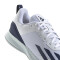 Championes de Hombre Adidas Courtflash Speed Blanco - Azul Marino