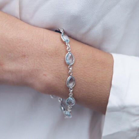 Pulsera Santorini Topacio - Plata 925 Pulsera Santorini Topacio - Plata 925