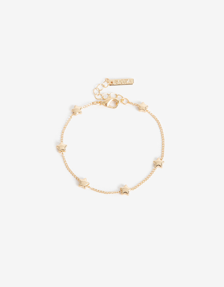 Pulseras Flexibles Metal Pulseras Flexibles New Indie - Dorado